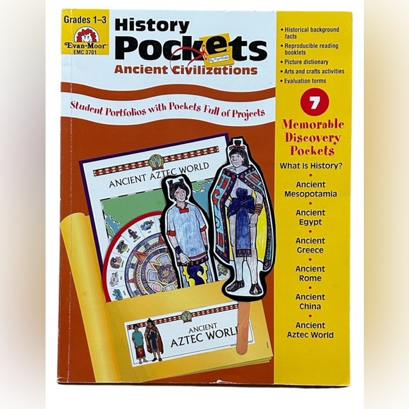 History Pockets: Ancient Civilizations for Grades 1-3 - Picture 1 of 3